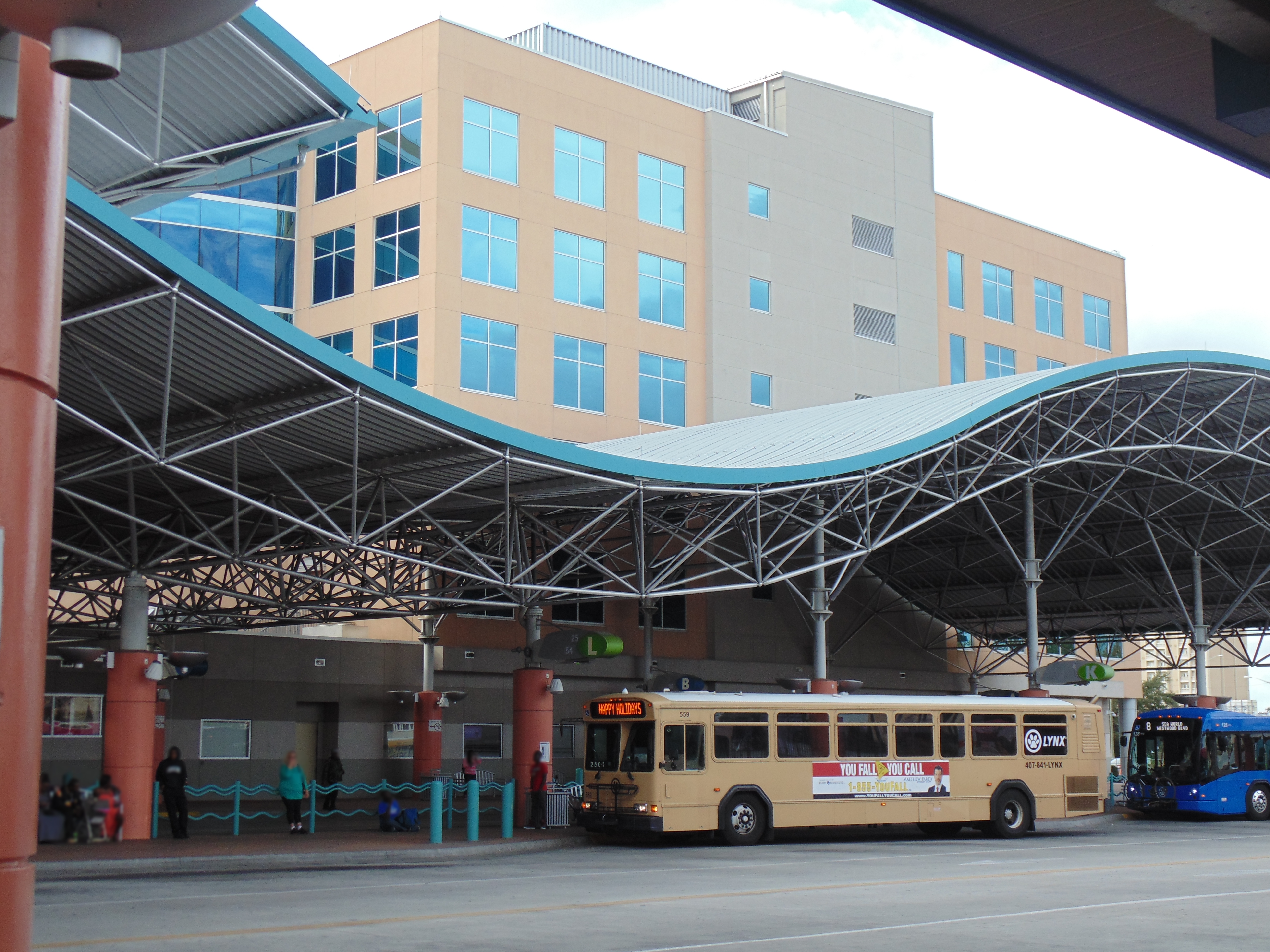 Lynx Bus Downtown Orlando Central Station - Outside