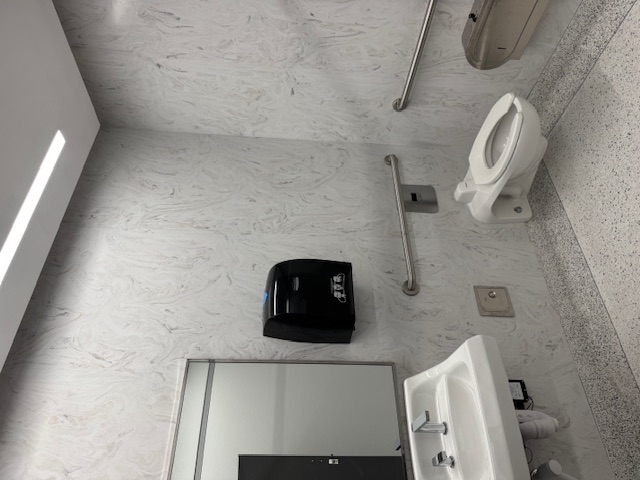 Lynx Bus Downtown Orlando Central Station - bathroom