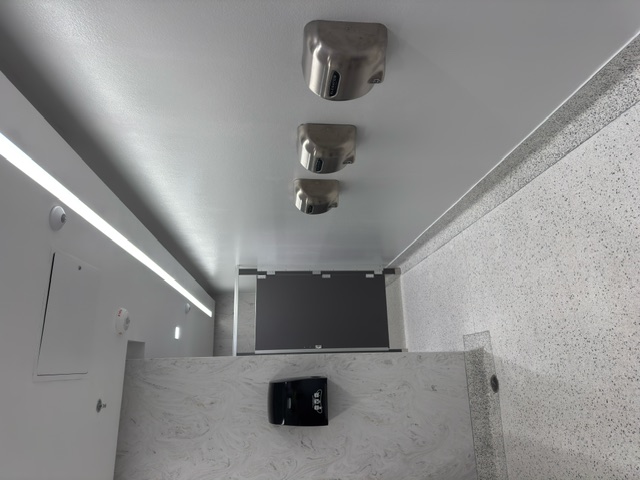 Lynx Bus Downtown Orlando Central Station - bathroom hand dryers