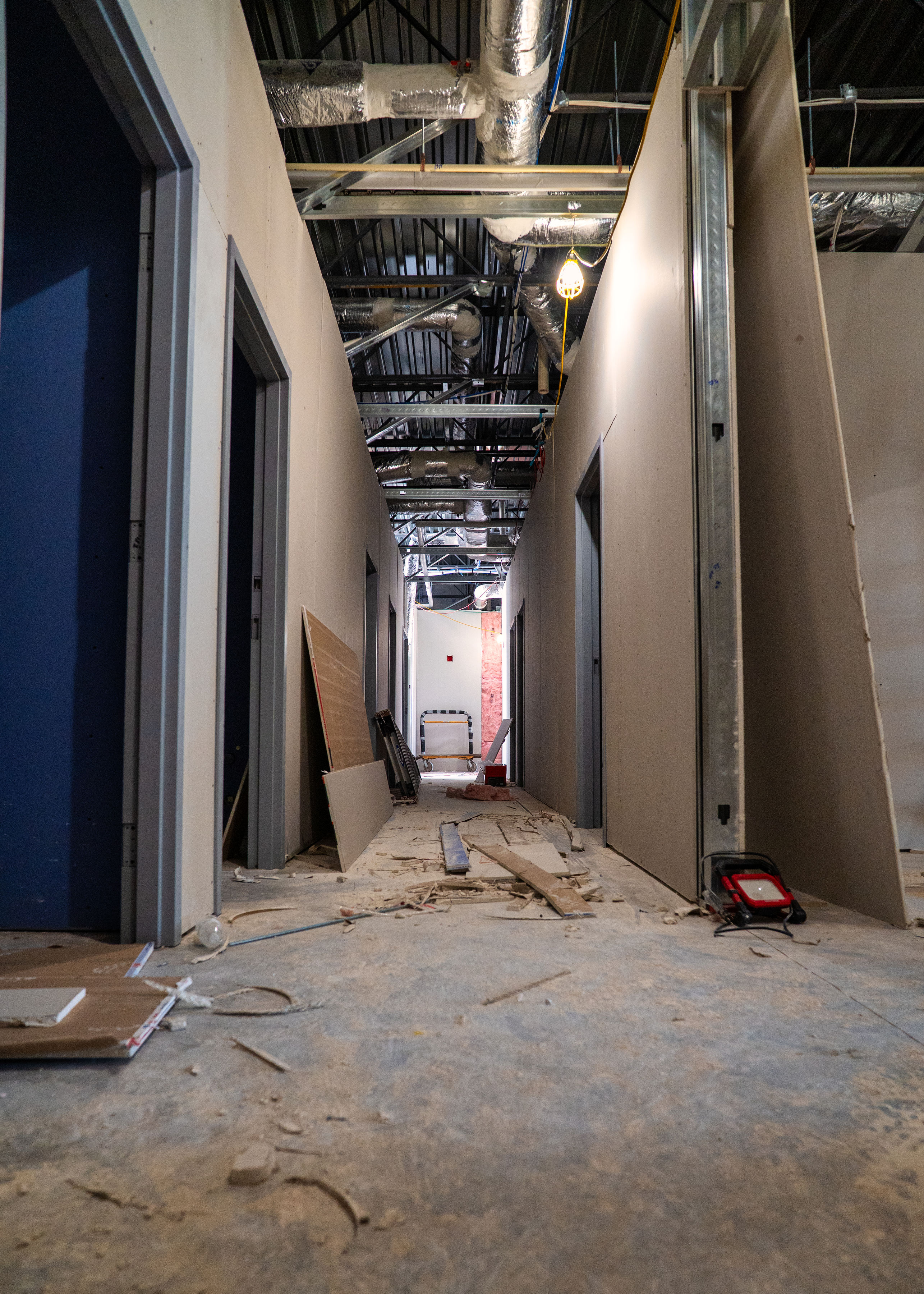 Inside Optum Health Medical Office under construction image 6