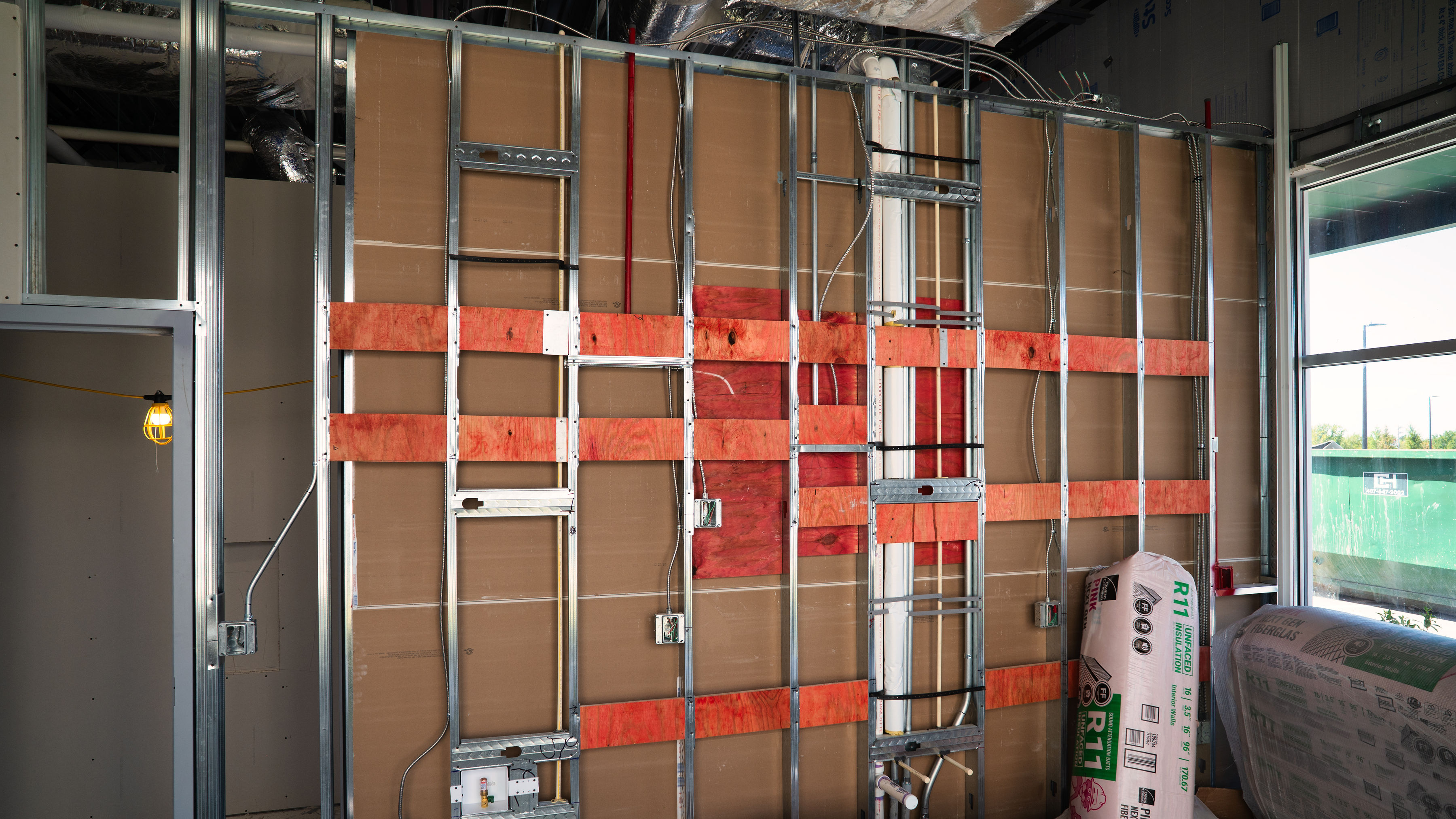 Electrical wiring on wall image 7