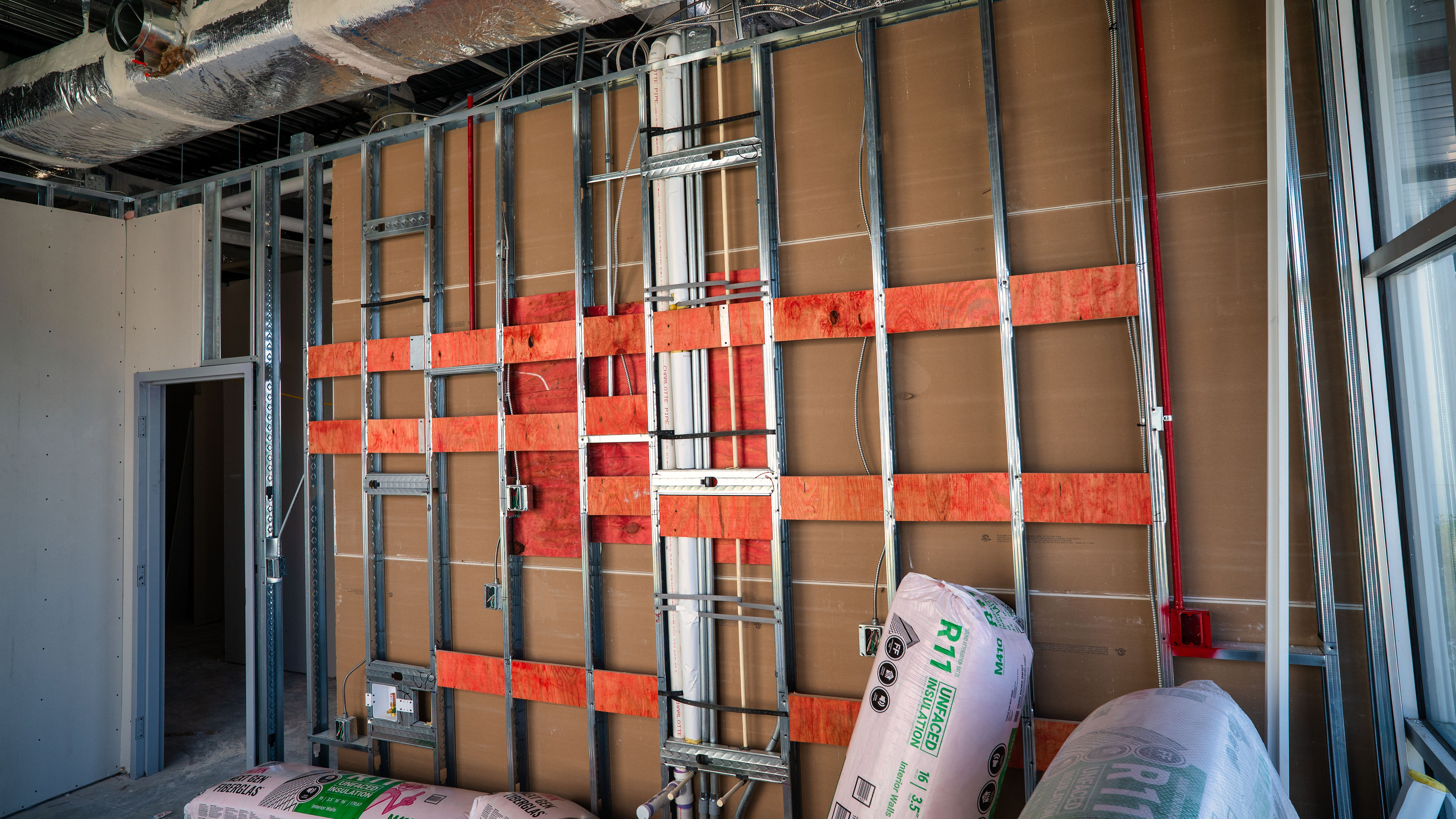 Electrical wiring on wall Image 8